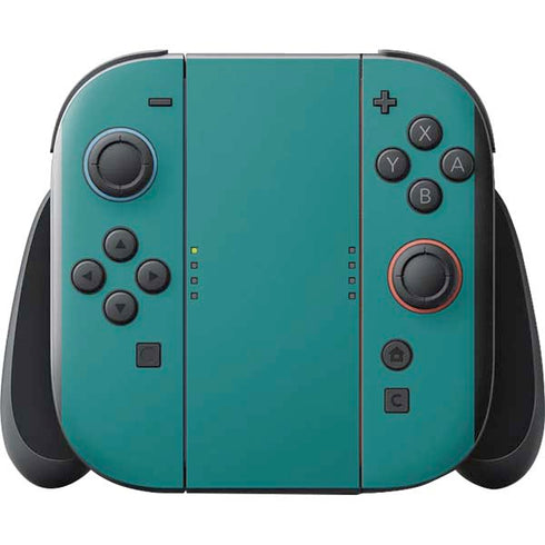 Teal Nintendo Switch 2 (2025) with Joy-Con Skin